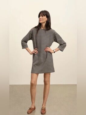 BUCK MASON Catalina Mariner Boxy Relax Fit Shift Dress